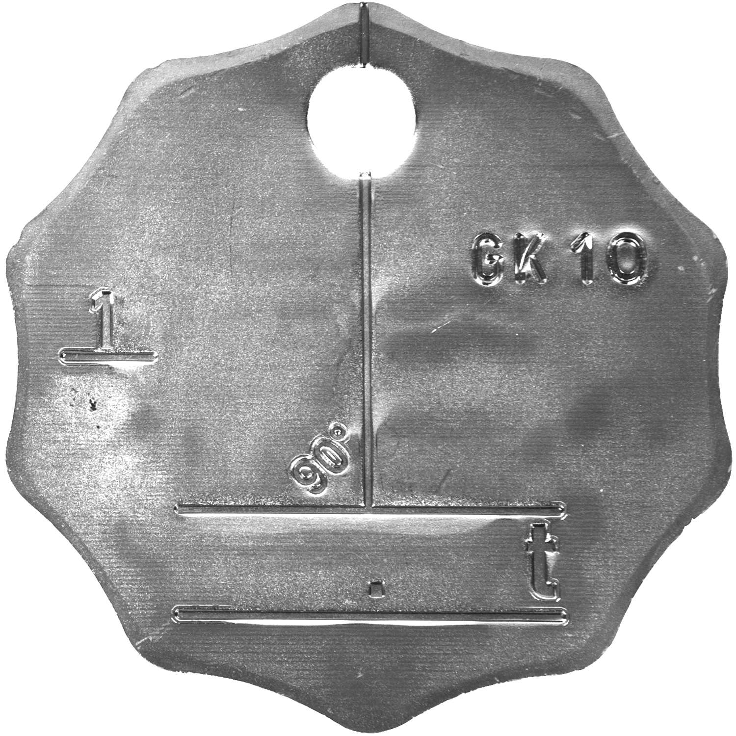 Kennzeichnungsanhänger GK10, Einstrang