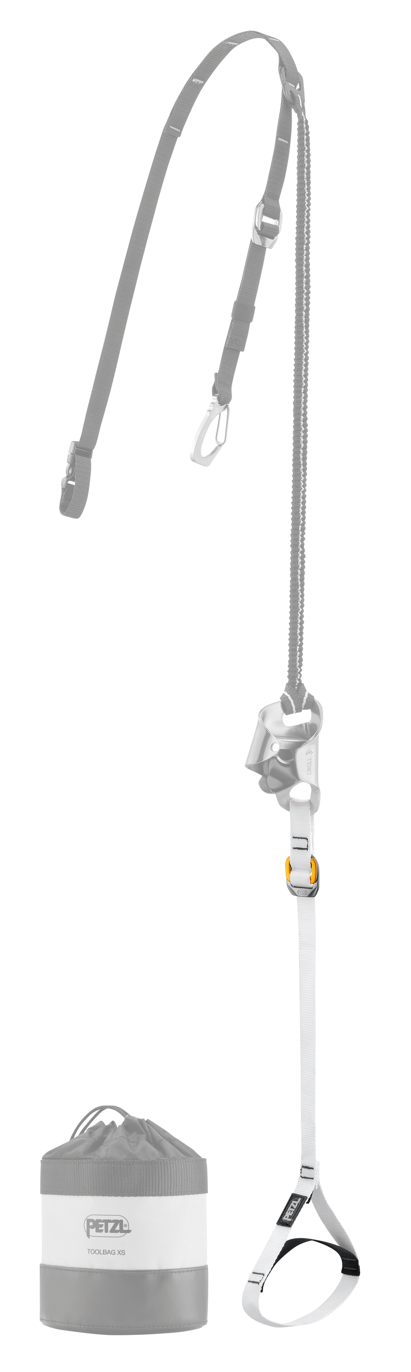 PETZL Unterer Riemen für KNEE ASCENT LOOP