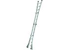 ZARGES Mehrzweckleiter Variotec V mit Sprossen, 4-teilig
