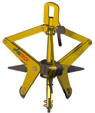 Drahtcoilgreifer Innen 3-armig GCI-3