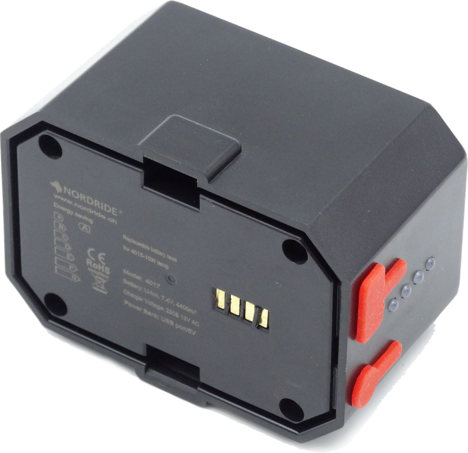 NORDRIDE Ersatz-Akku zu Arbeitsstrahler 4015 COB LED 10W AKKU