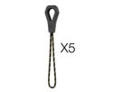 PETZL Werkzeug-Verbindungsriemen TOOLINK M, Pack à 5 Stk