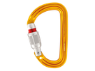 PETZL Karabiner Sm'D, Screw-Lock, gelb