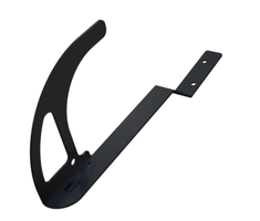 Sicherheitsdachhaken ABS-Lock DH04-OG, gekröpft, anthrazit
