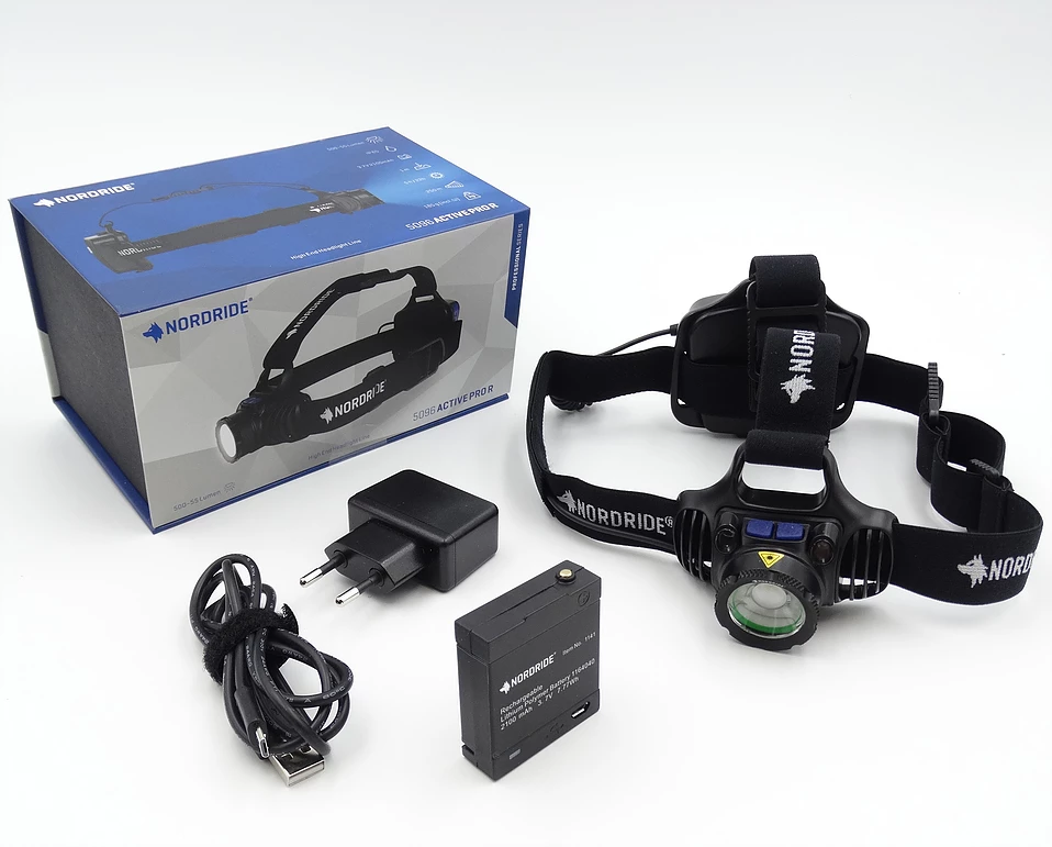 NORDRIDE Stirnlampe 5096 ACTIVE PRO R