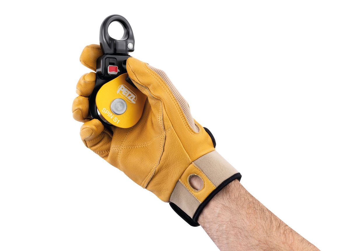 PETZL Umlenkrolle SPIN S1, gelb