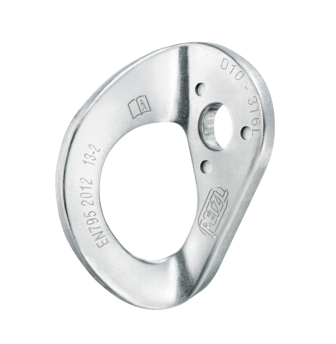 PETZL Bohrhakenlasche COEUR STAINLESS, Ø 12 mm