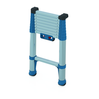 ZARGES Teleskop-Anlegeleiter Compactstep L