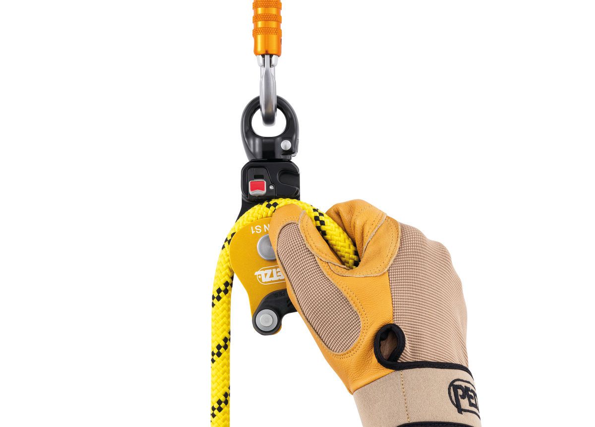 PETZL Umlenkrolle SPIN S1, gelb