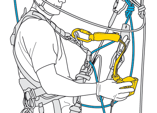 PETZL Auffanggerät ASAP LOCK mit Blockierfunktion