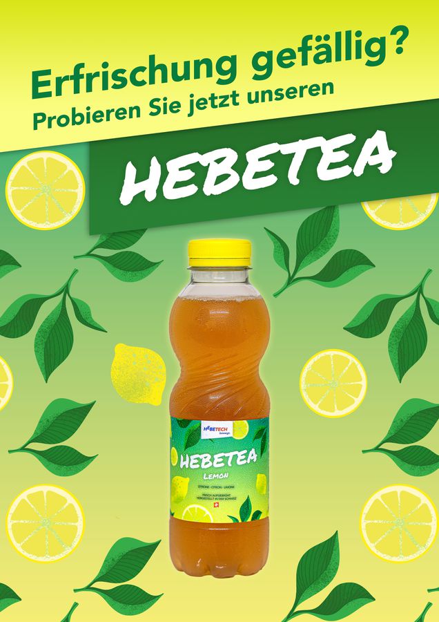 Hebetea Lemon, Hebetech Eistee 50cl