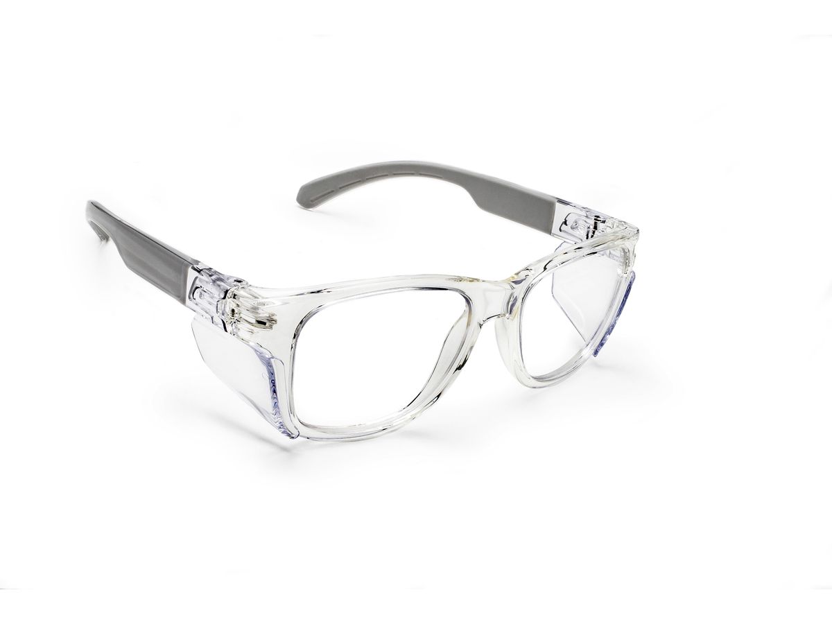 Schutzbrille entsp. SAR UG-19 UNIfresh, transparent/grau