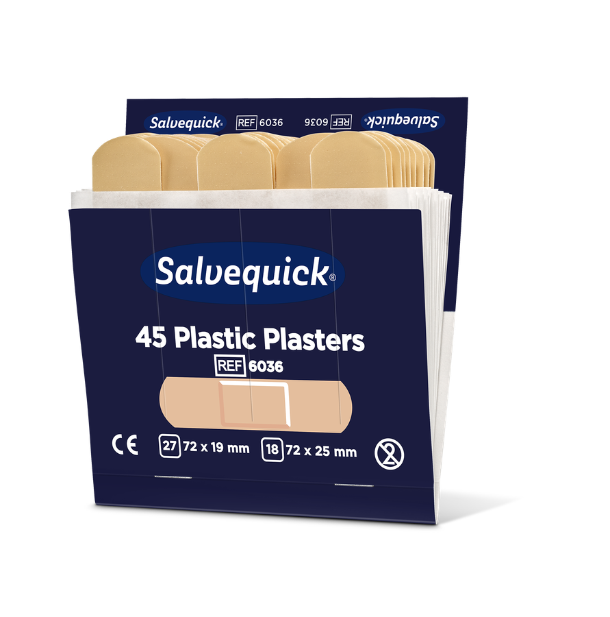 Cederroth Salvequick Wasserabweisende Pflaster