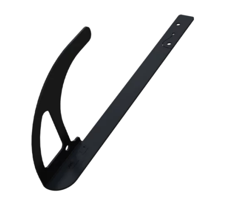 Sicherheitsdachhaken ABS-Lock DH04-F, flach, anthrazit