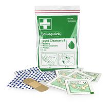 Cederroth Salvequick Pflaster und Wundreinigungstücher
