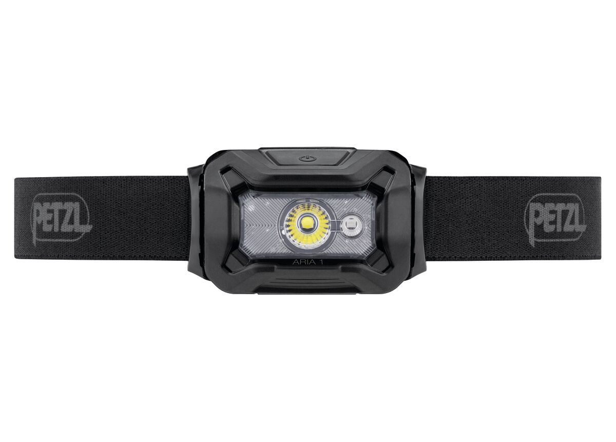 Hybridstirnlampe ARIA 1 RGB, 350 Lumen, schwarz