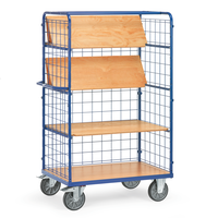 fetra® Etagenwagen mit faltbaren Etagenböden 8462-1/8463-1