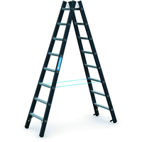 Bockleiter Megastep B mit Sprossen, Arbeitshöhe 3.55 m