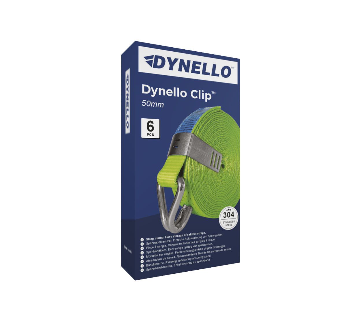 Dynello Clip, 50 mm, Packung à 6 Stk