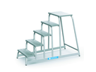ZARGES Maschinentritt AFA P 05, 5 Stufen