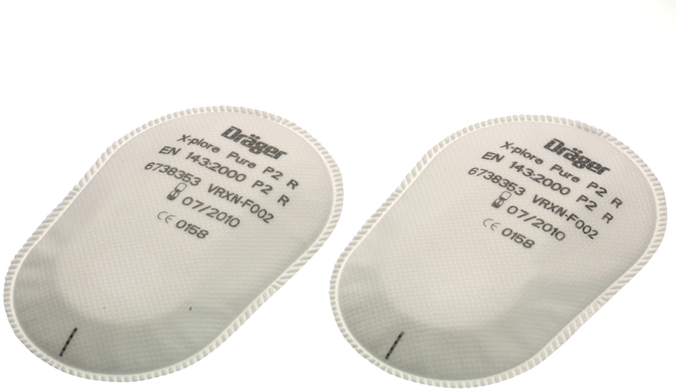 DRÄGER X-plore® Bajonettfilter Partikelfilter Pure P2 R