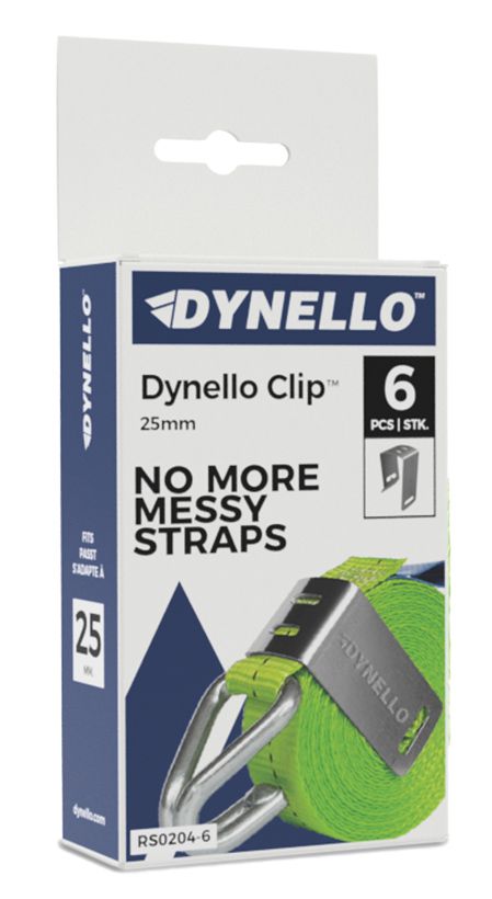 Dynello Clip, Aufbewahrung von Zurrgurten