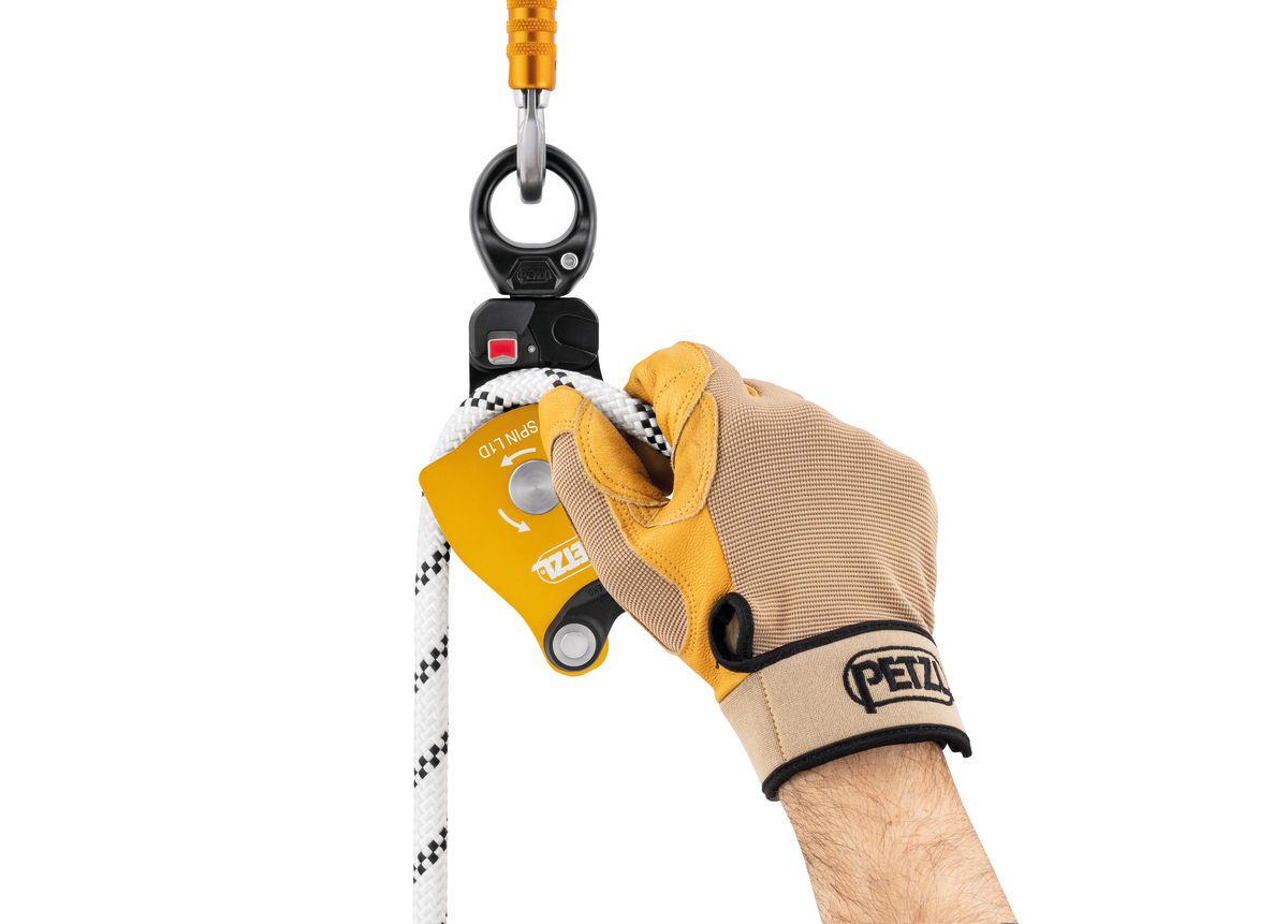 PETZL Umlenkrolle SPIN L1D, gelb