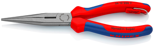 KNIPEX Flachrundzange mit Schneide, 200mm