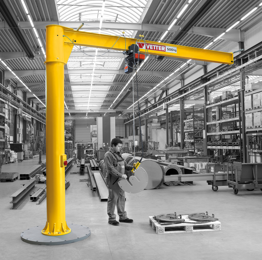 Säulendrehkran Primus PR 125 kg mit 3 m Ausladung