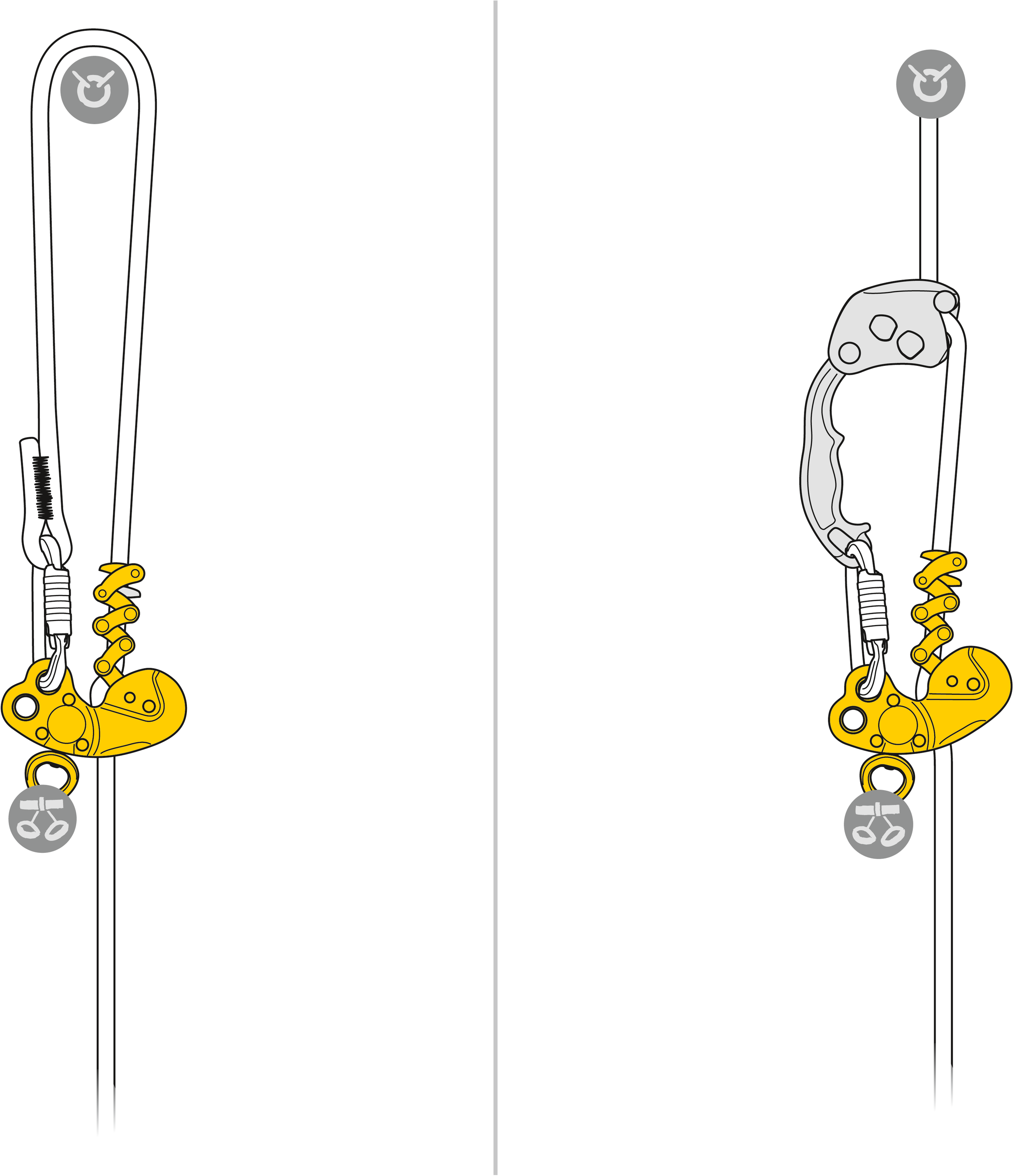 PETZL Prusikrolle ZIGZAG® PLUS