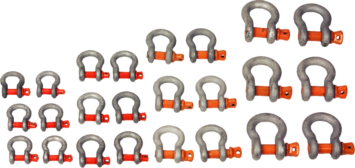 Schäkel-Set B 24-teilig