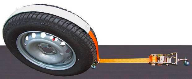 Zurrgurt ZFU mit Spitzhaken 2.5 m