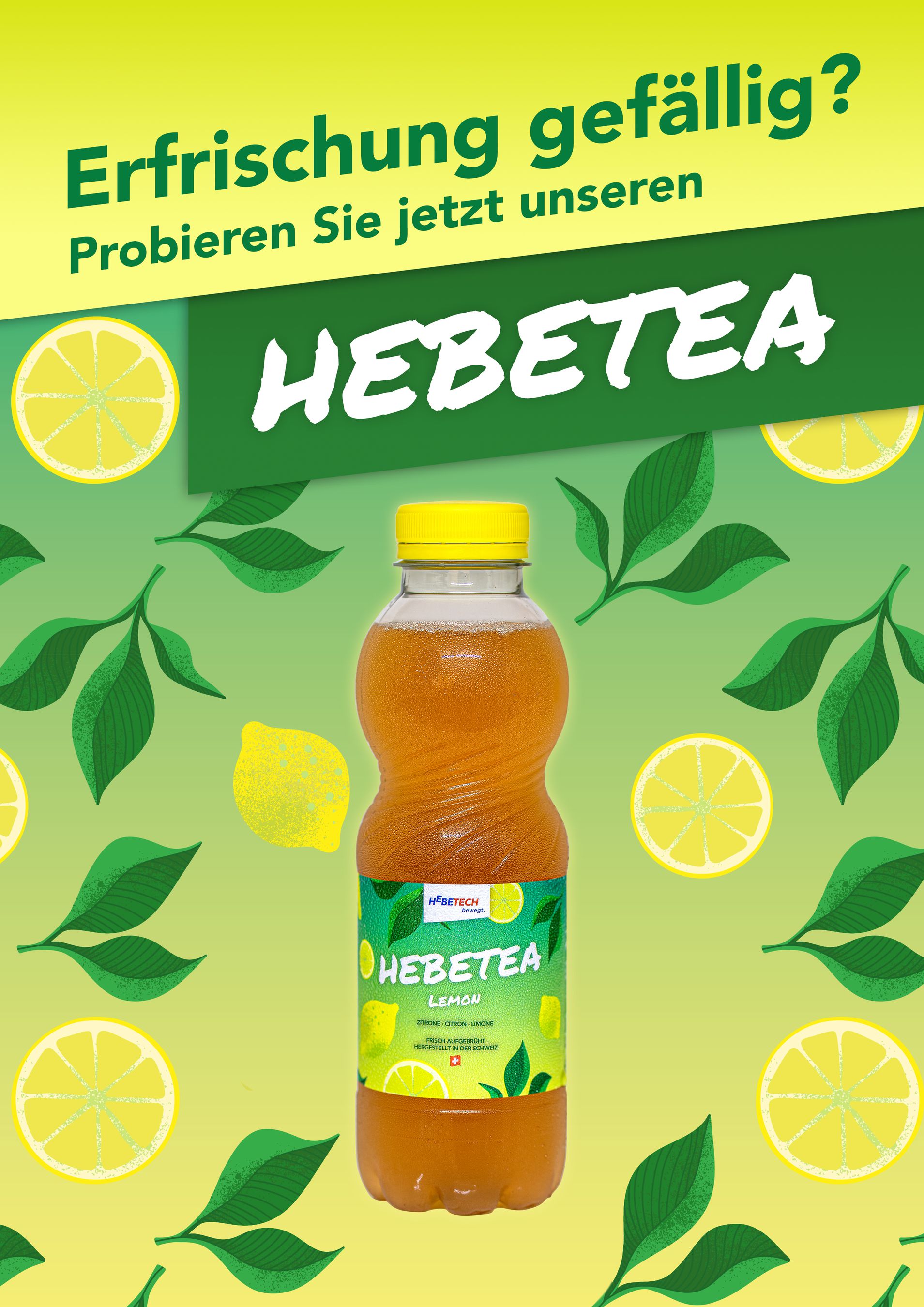Hebetea Lemon, Hebetech Eistee 50cl