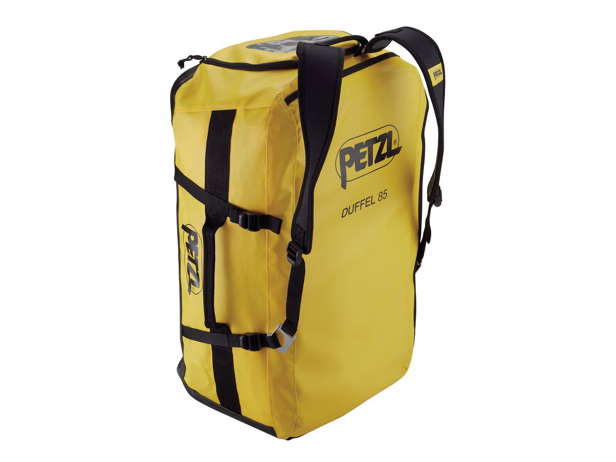 PETZL Transporttasche DUFFEL, 85 Liter, gelb
