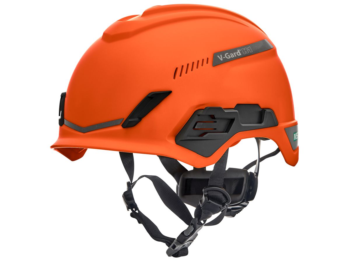 MSA Kletterhelm V-Gard H1 Trivent, orange