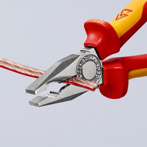 KNIPEX Kombizange VDE isoliert, 180 mm