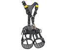 PETZL Auffang- und Haltegurt AVAO® BOD FAST, Grösse 2, INT, schwarz/gelb