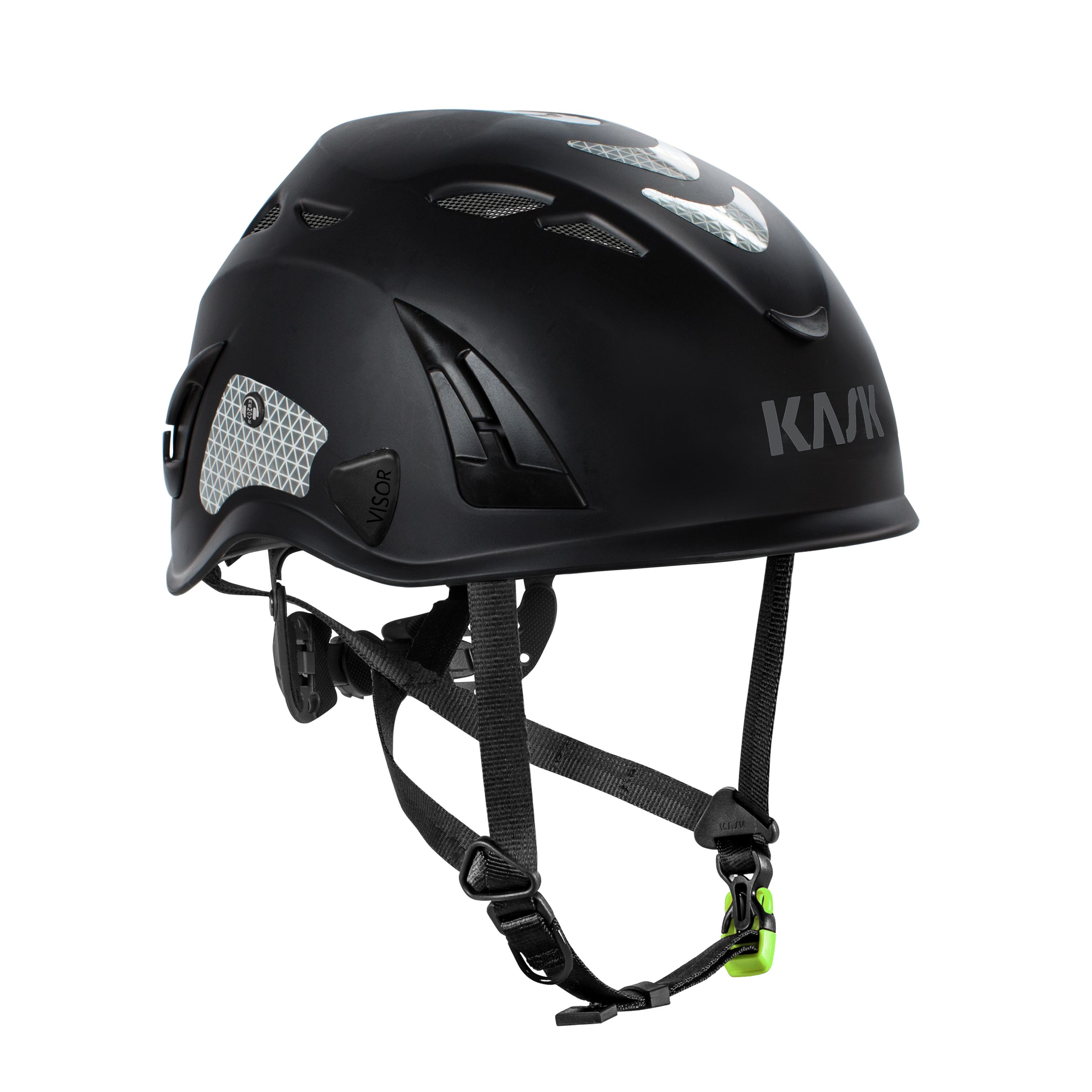KASK Schutzhelm Superplasma PL HI VIZ Schwarz EN 12492