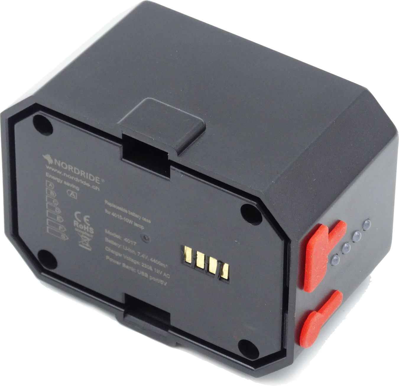 NORDRIDE Ersatz-Akku zu Arbeitsstrahler 4015 COB LED 10W AKKU