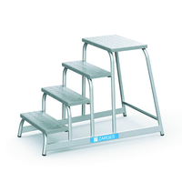ZARGES Maschinentritt AFA P 04, 4 Stufen