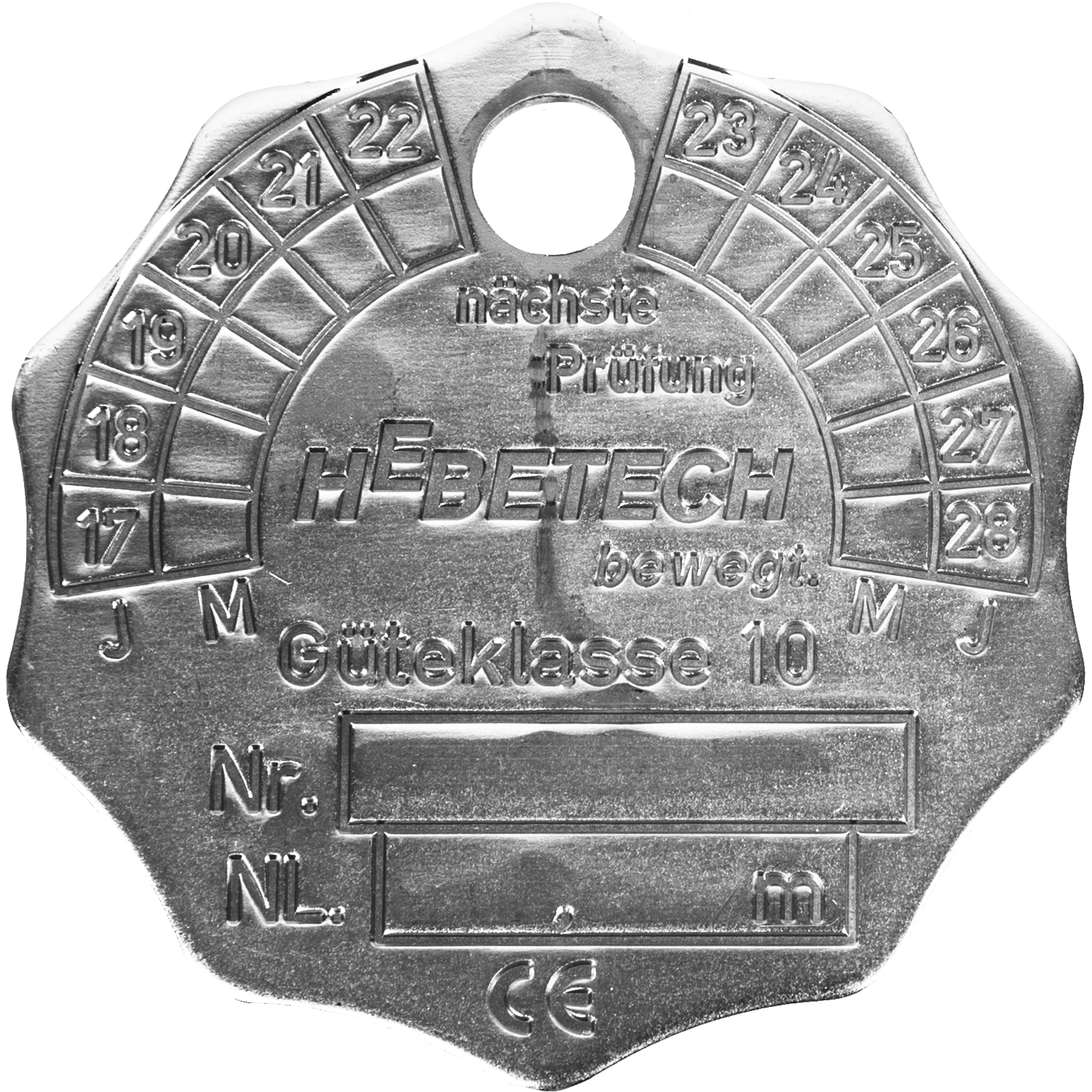 Kennzeichnungsanhänger GK10, Einstrang