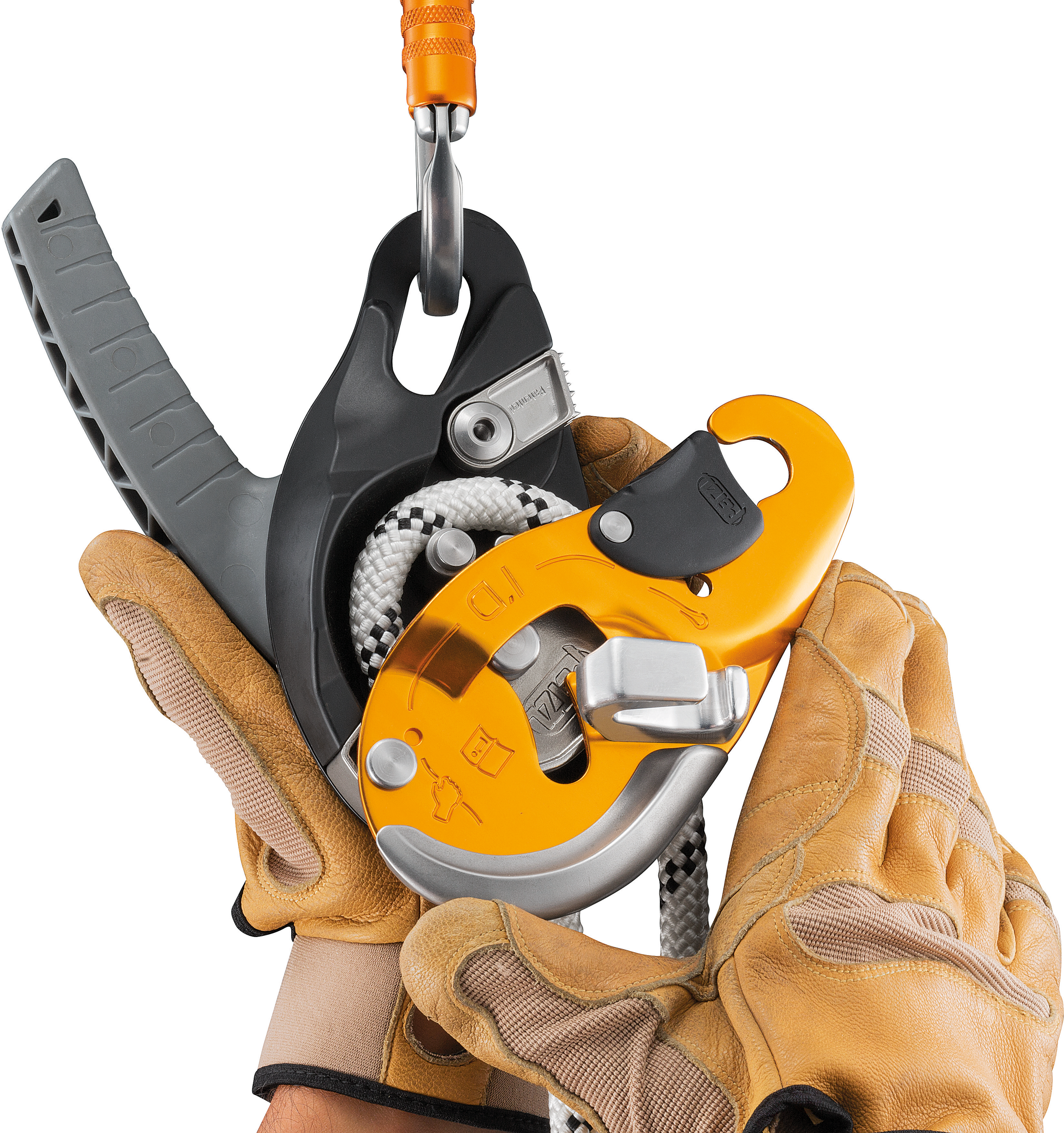 PETZL Selbstbremsendes Abseilgerät I'D® EVAC