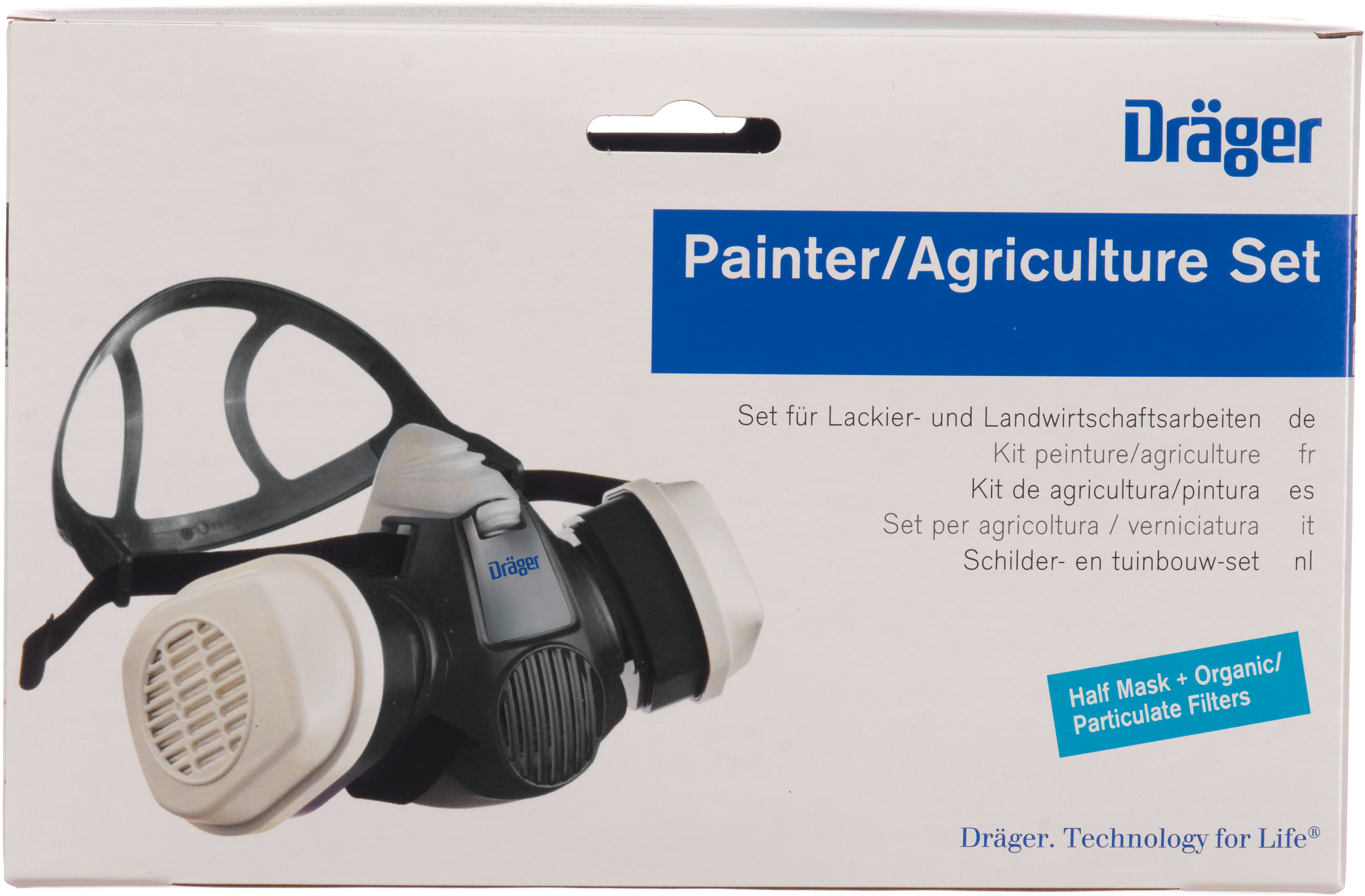 DRÄGER Zweifilter Halbmaske X-plore® 3300 Lackiererset