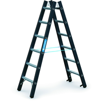 Bockleiter Megastep B mit Sprossen, Arbeitshöhe 3.0 m