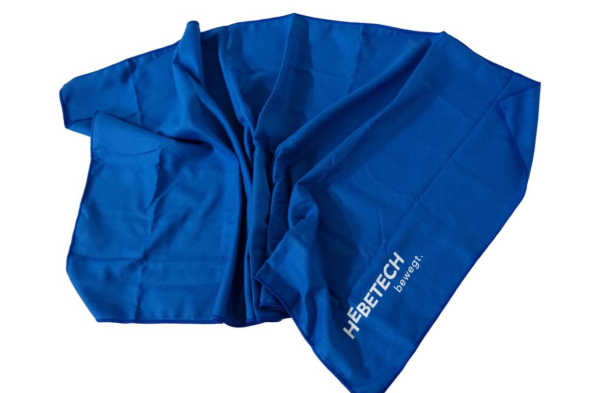 Hebetech Mikrofaser Sporttuch
Masse: 50x100cm
Farbe: blau
im Netzbeutel
80% Polyester/20% Polyamid