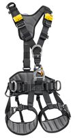 PETZL Auffang- und Haltegurt AVAO® BOD FAST, Grösse 0, INT, schwarz/gelb