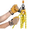 PETZL Doppelte Umlenkrolle TWIN RELEASE