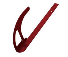 Sicherheitsdachhaken ABS-Lock DH04-F, flach, rot