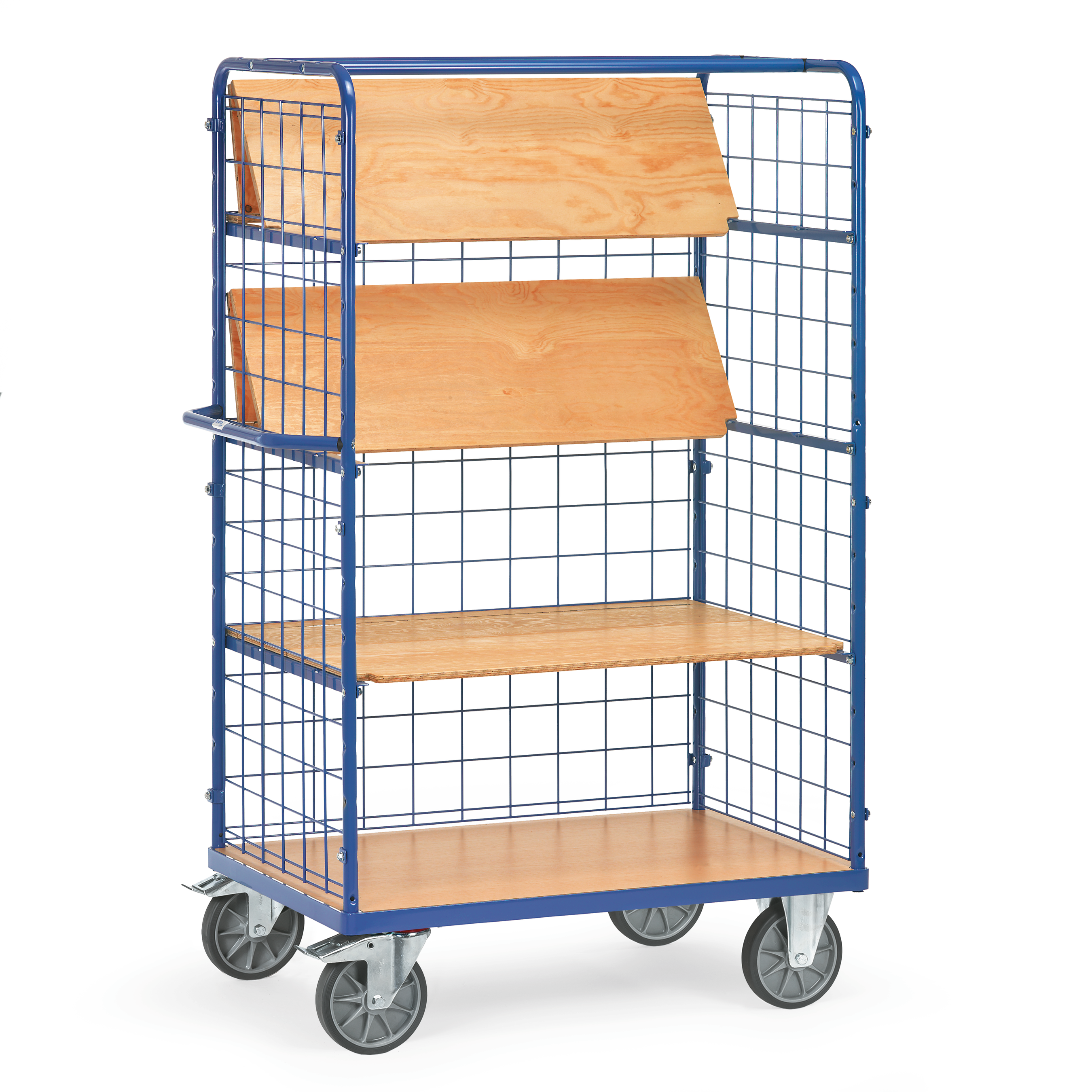 fetra® Etagenwagen mit faltbaren Etagenböden 8462-1/8463-1