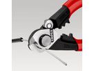 KNIPEX Drahtseilschere geschmiedet, 190 mm